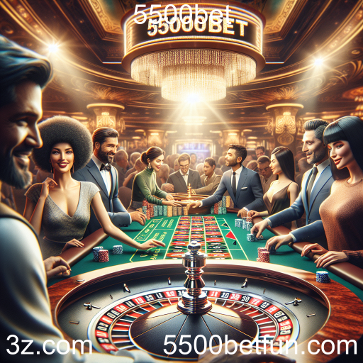 A Emoção do Cassino ao Vivo no 5500bet